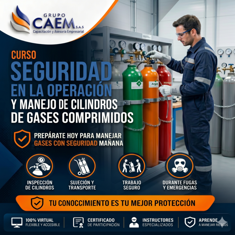 SEGURIDAD EN LA OPERACIÓN Y MANEJO DE CILINDROS DE GASES COMPRIMIDOS
